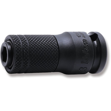 Ko-Ken Bit Holder 1/4 Hex 45mm Locking Quick Release 3/8 Sq. Drive 13142-F6.3